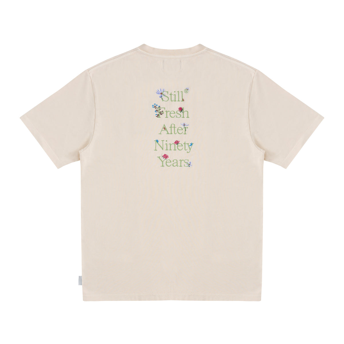 Sanjo Faded Still Fresh T-Shirt // Ecru
