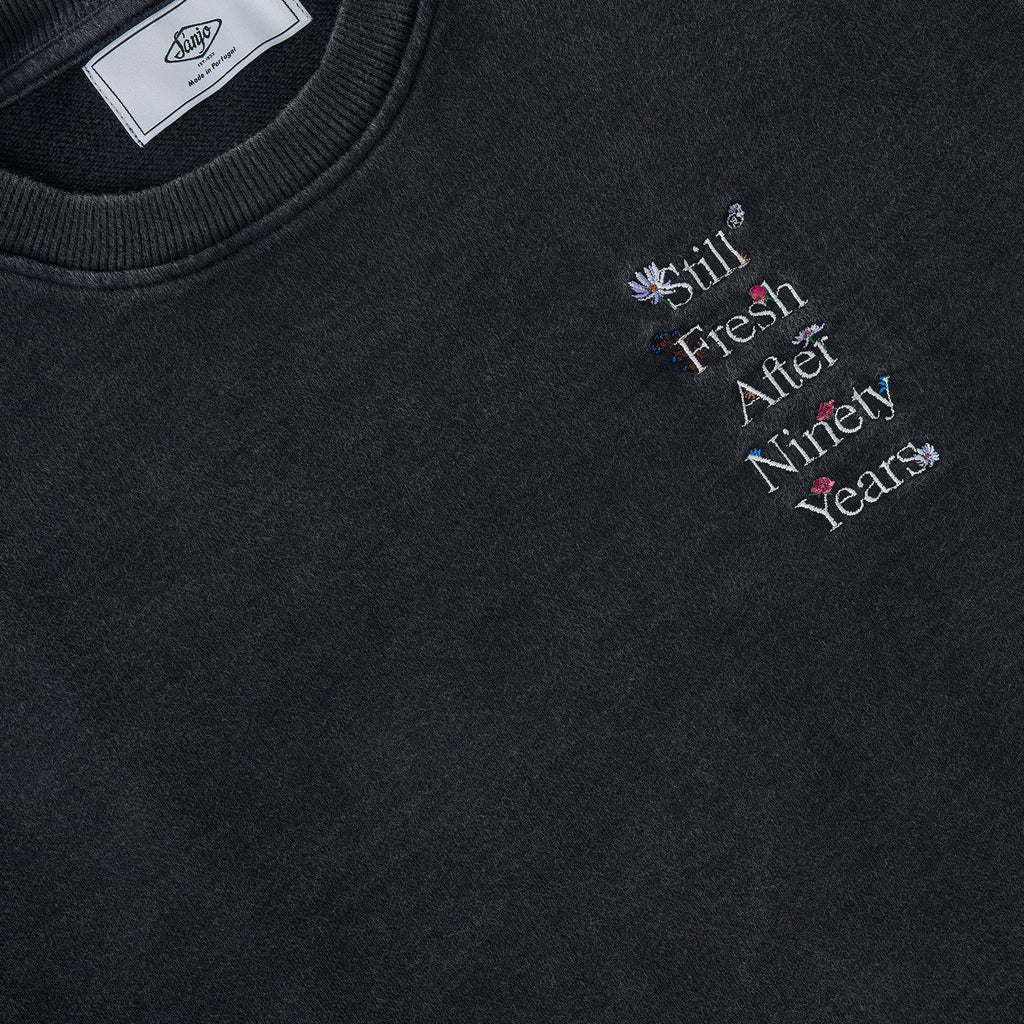Sanjo Faded Still Fresh T-Shirt // Schwarz