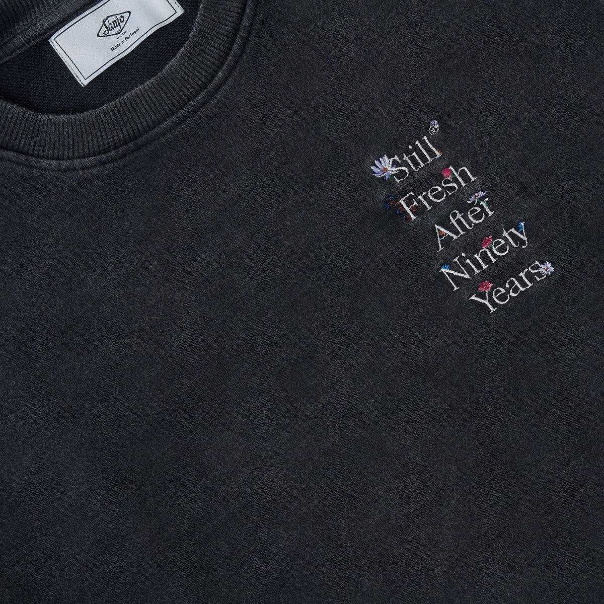 Camiseta Sanjo Faded Still Fresh // Negra
