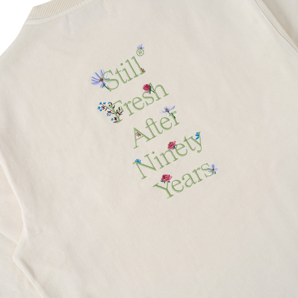 Sanjo Faded Still Sweatshirt // Ecru