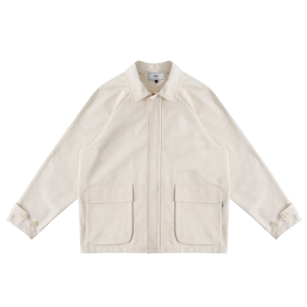 Sanjo Pocket Jacket // Ecru