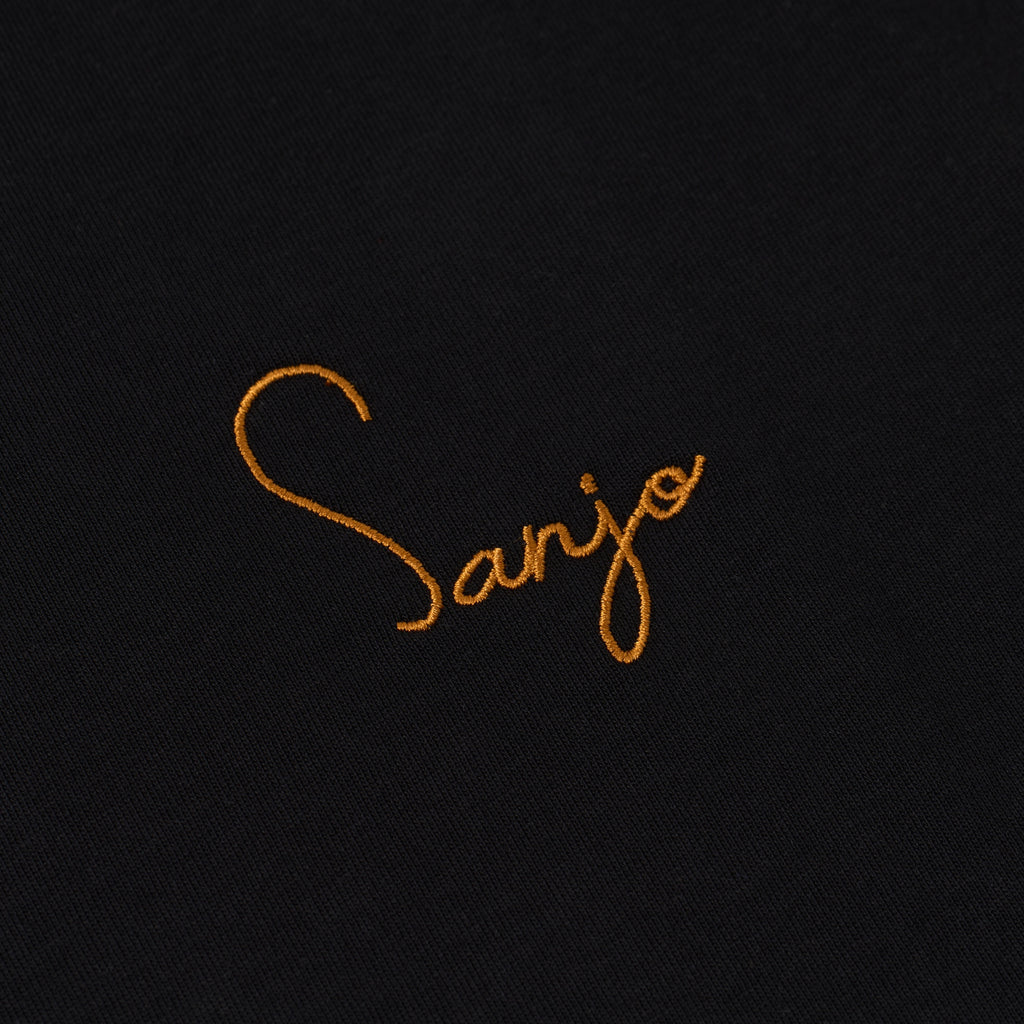 Camiseta con el logotipo de Sanjo 1954 // Negra