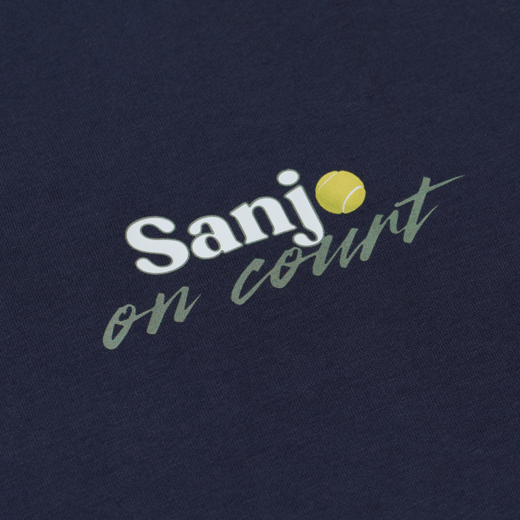 Sanjo On Court T-shirt // Navy