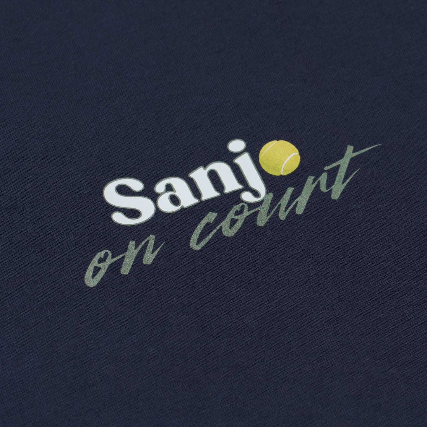 Sanjo On Court T-Shirt // Navy
