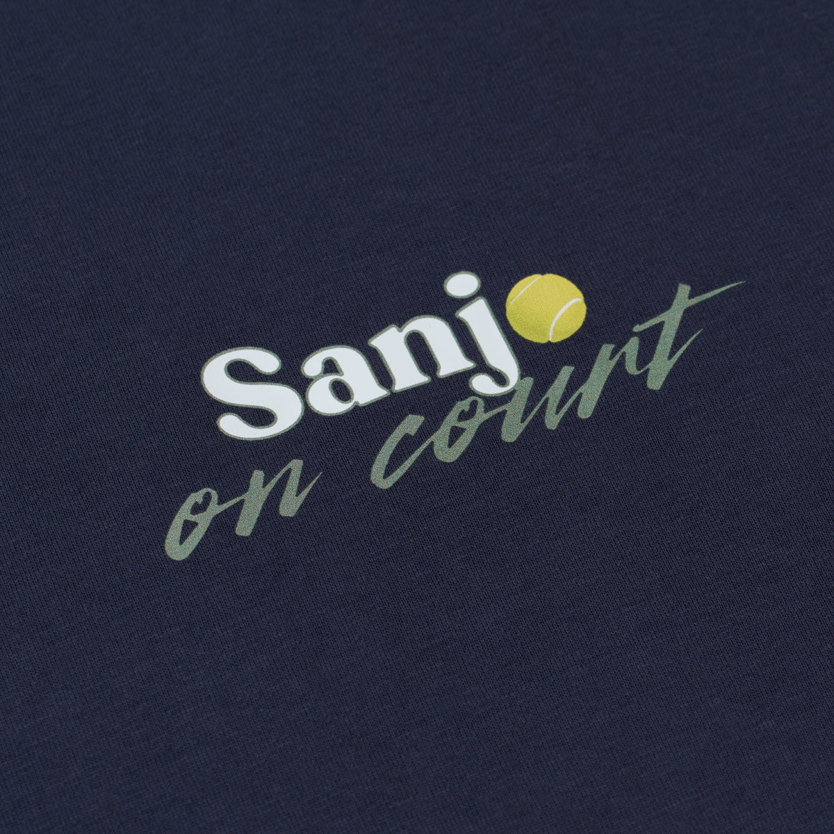 Sanjo On Court T-shirt // Navy