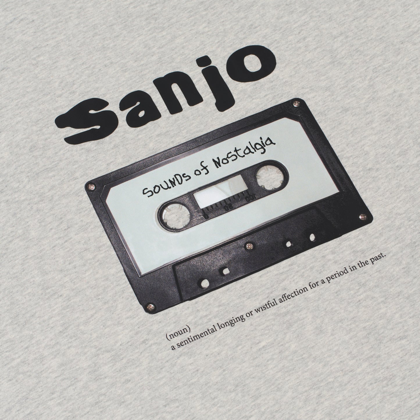 Sanjo Retro Sound T-Shirt // Gray