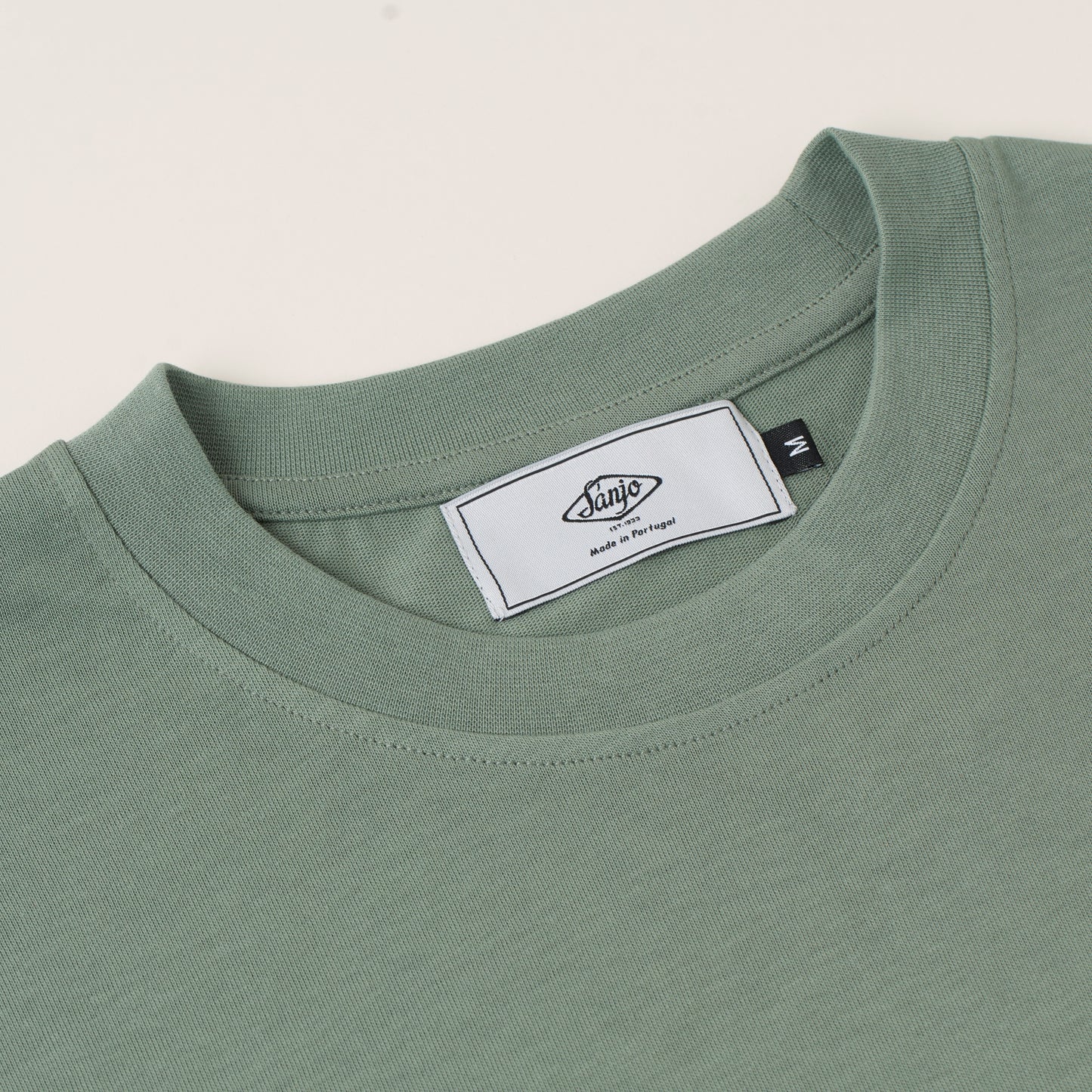 Sanjo Quiet Place T-Shirt // Khaki