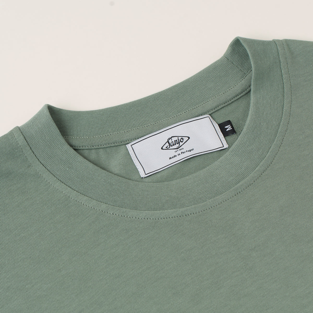 Sanjo Quiet Place T-shirt // Kaqui