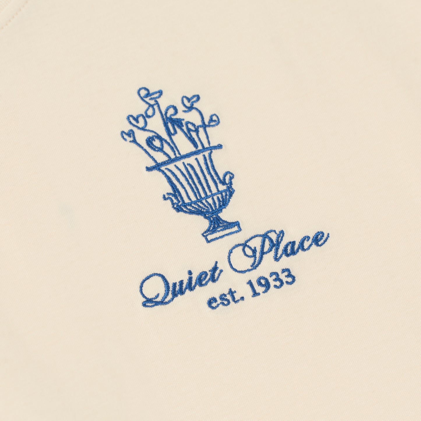 Sanjo Quiet Place // Ecru T-Shirt