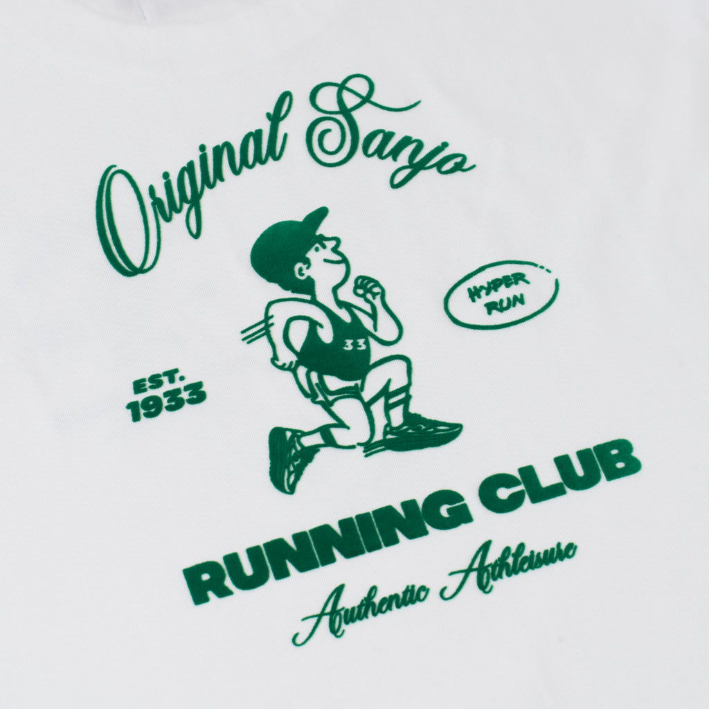 Camiseta del Sanjo Running Club // Blanca
