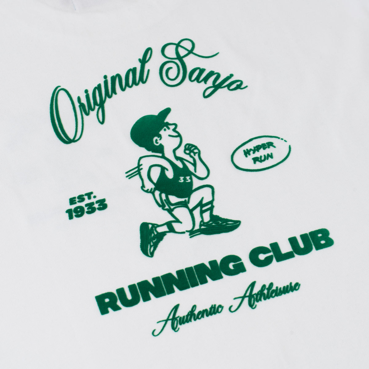 Sanjo Running Club T-shirt // White