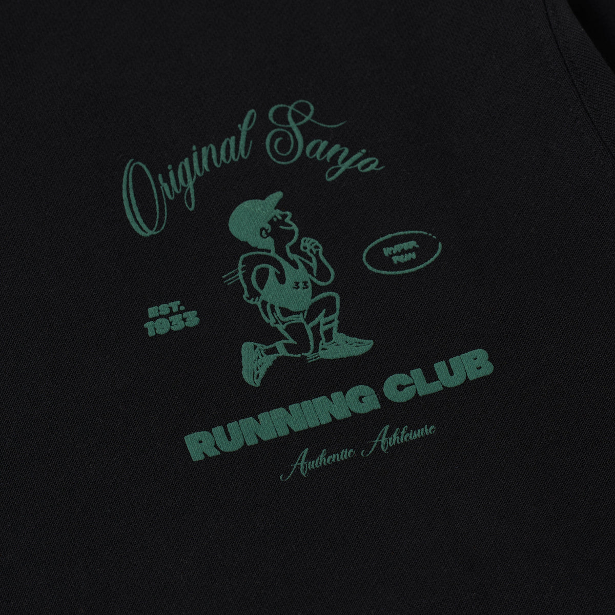 Sanjo Running Club Sweat // Schwarz