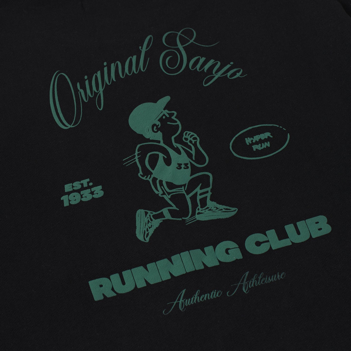 Sanjo Running Club Sweat // Black