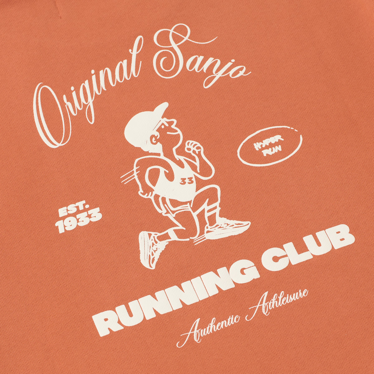Sanjo Running Club Sweat // Ziegelrot