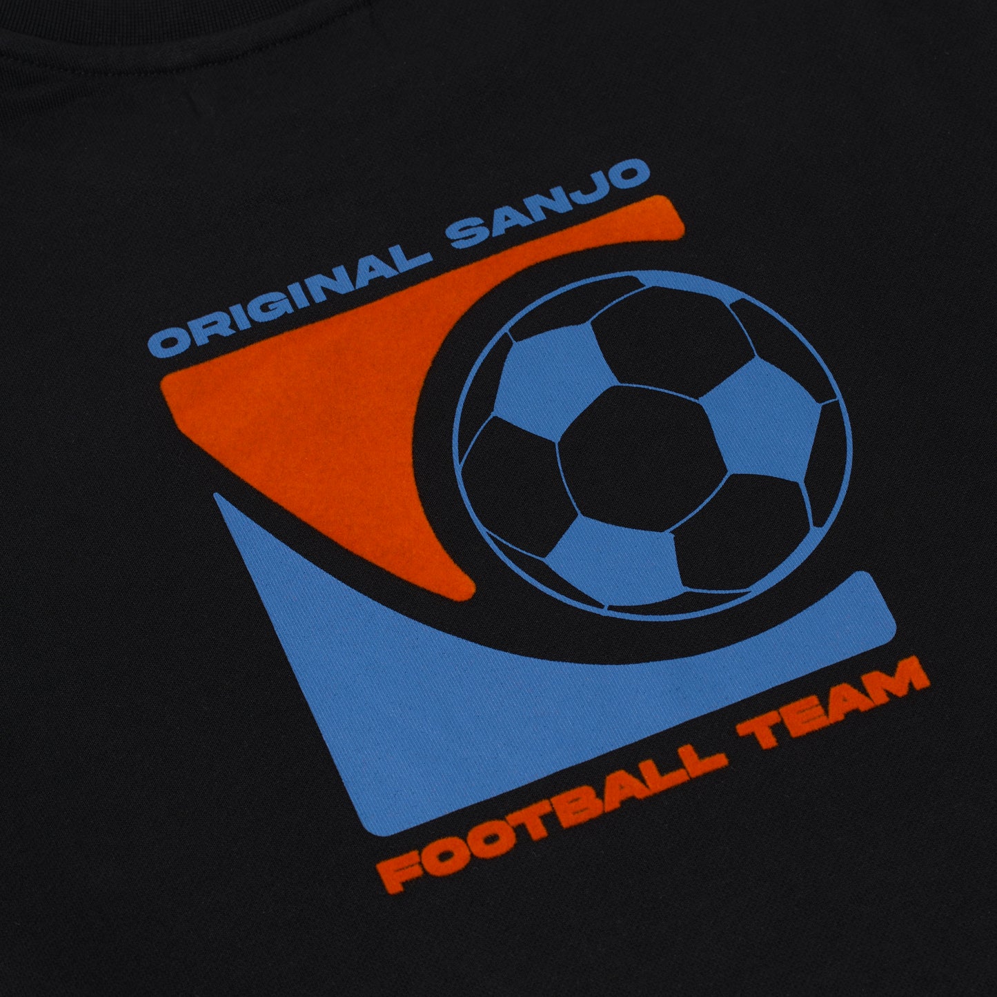 Sanjo Football T-Shirt // Black