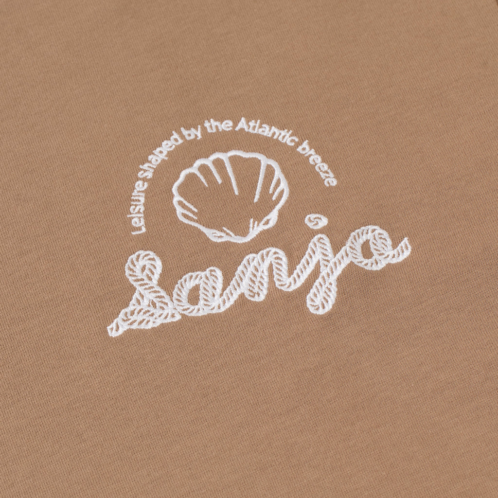 Camiseta Sanjo Atlantic // Capuchino