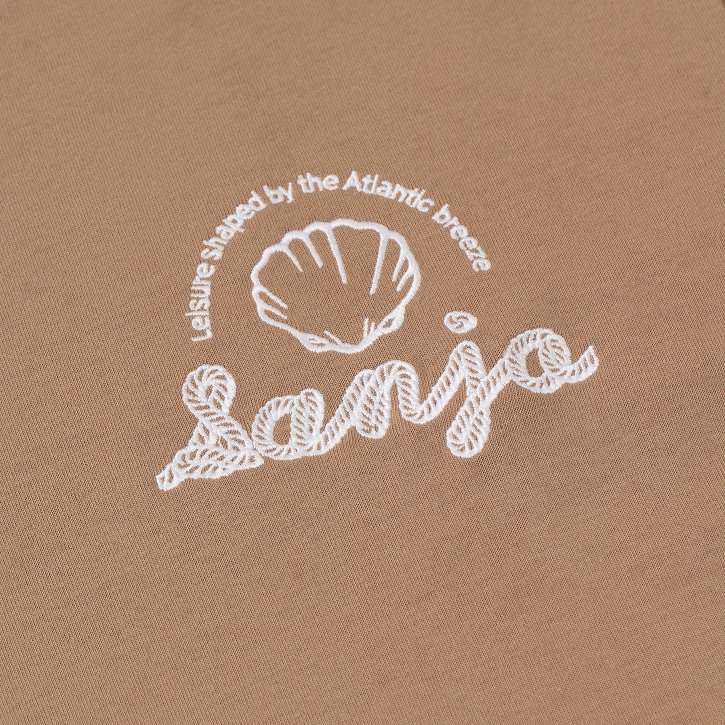 Camiseta Sanjo Atlantic // Capuchino