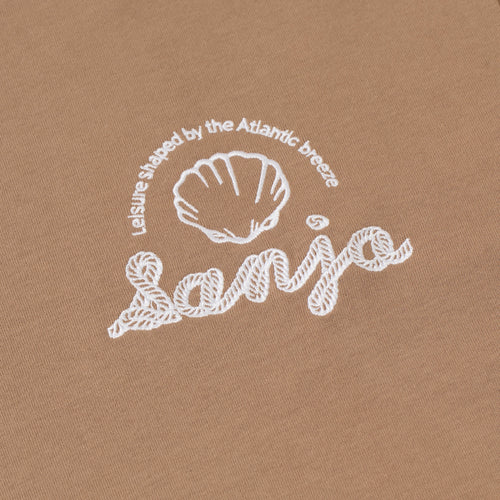 Sanjo Atlantic T-shirt // Capuccino