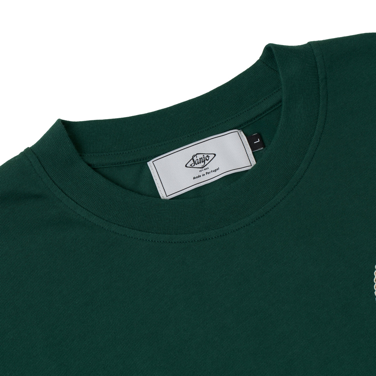Sanjo Courtside T-shirt // Green