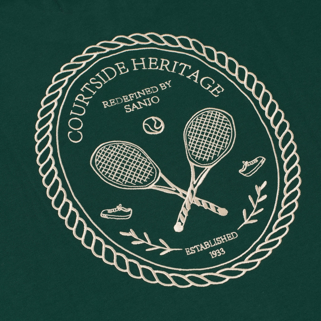 Camiseta Sanjo Courtside // Verde