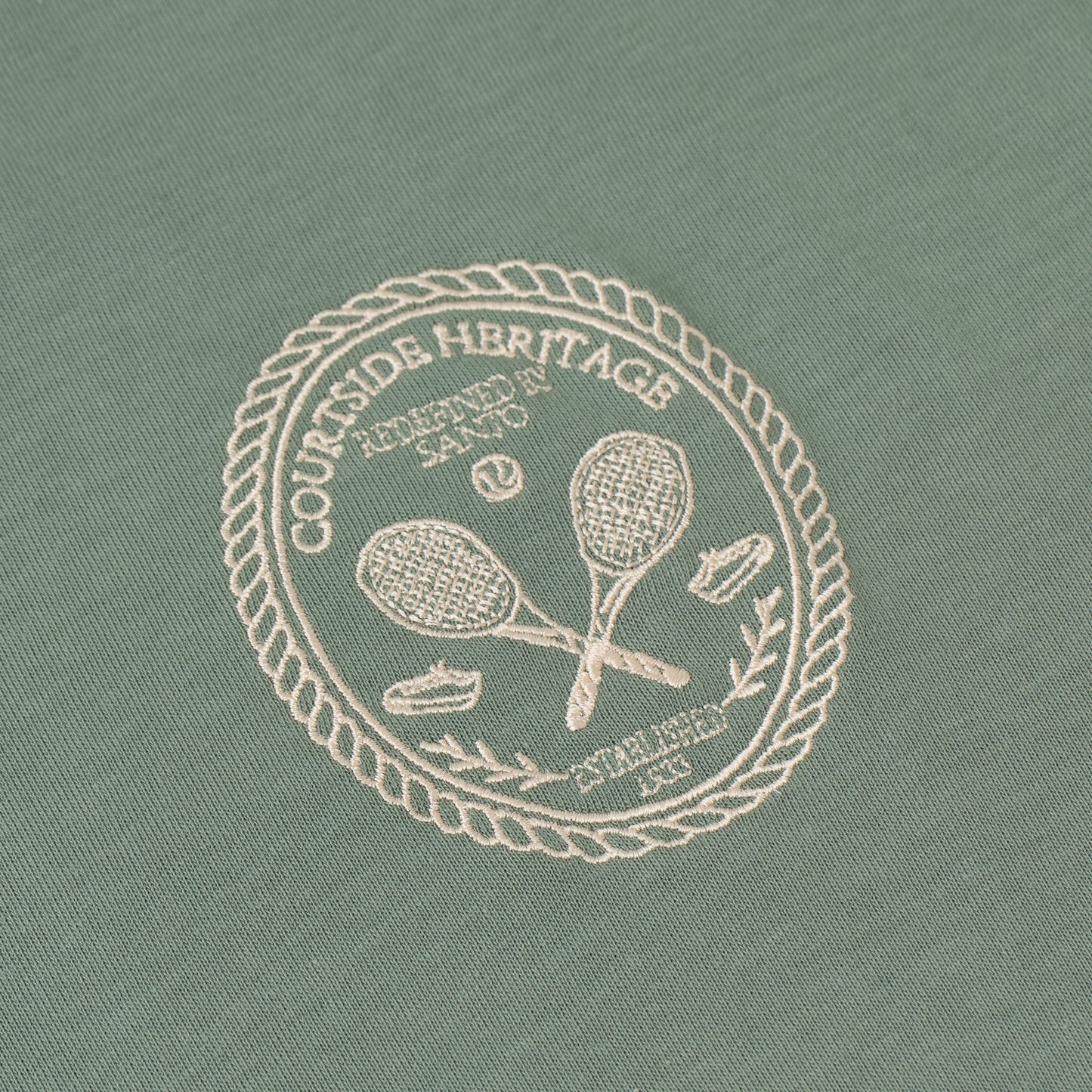 Sanjo Courtside // Camiseta color caqui