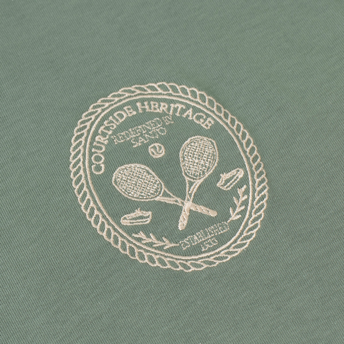 Sanjo Courtside T-shirt // Kaki