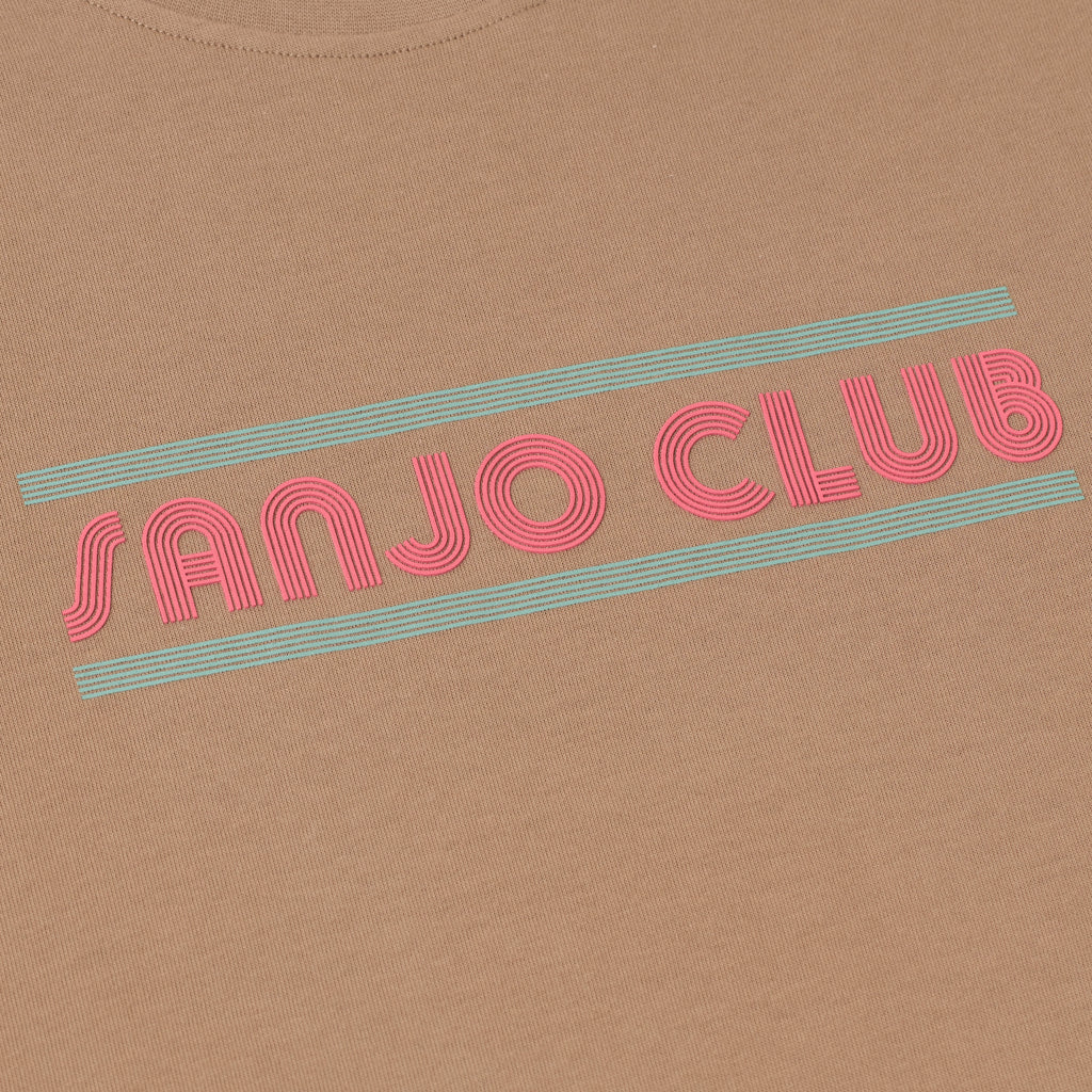 Sanjo Club 90 T-shirt // Cappuccino