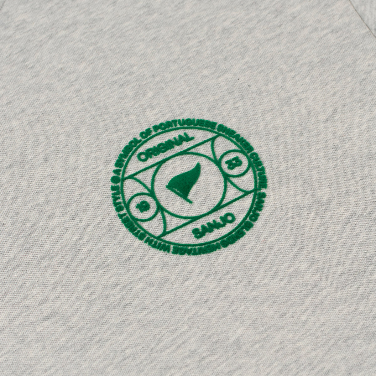 Sanjo Symbol Culture T-shirt // Grey