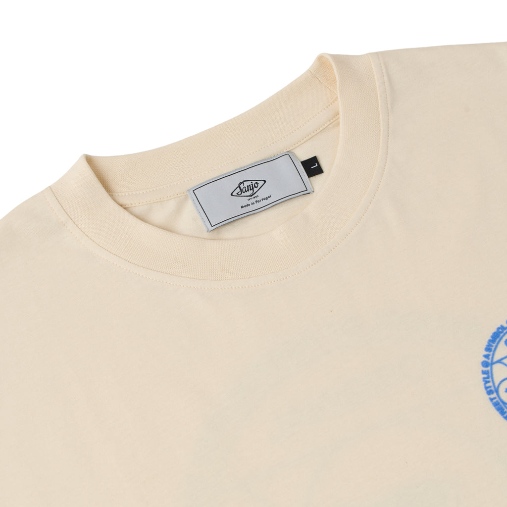 Cultura del símbolo de Sanjo // Camiseta cruda