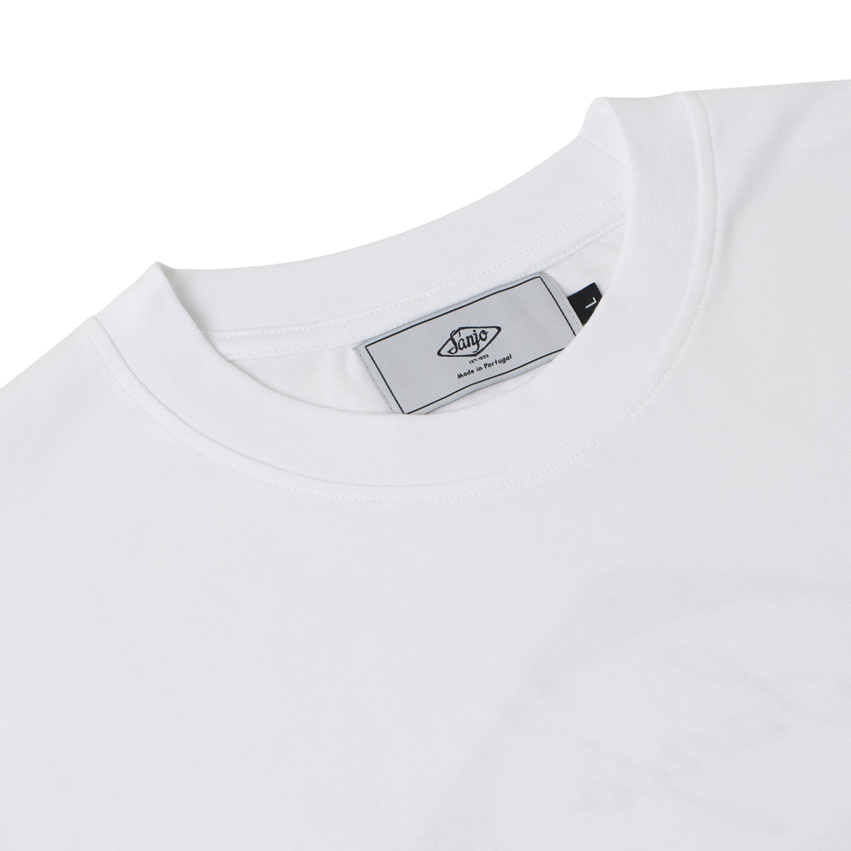 Camiseta Sanjo Grand Prix // Blanca