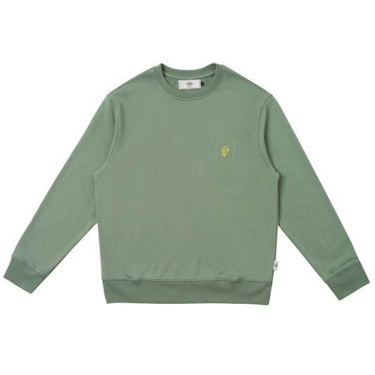 Sanjo The Sporty Olive Sweat // Kaki