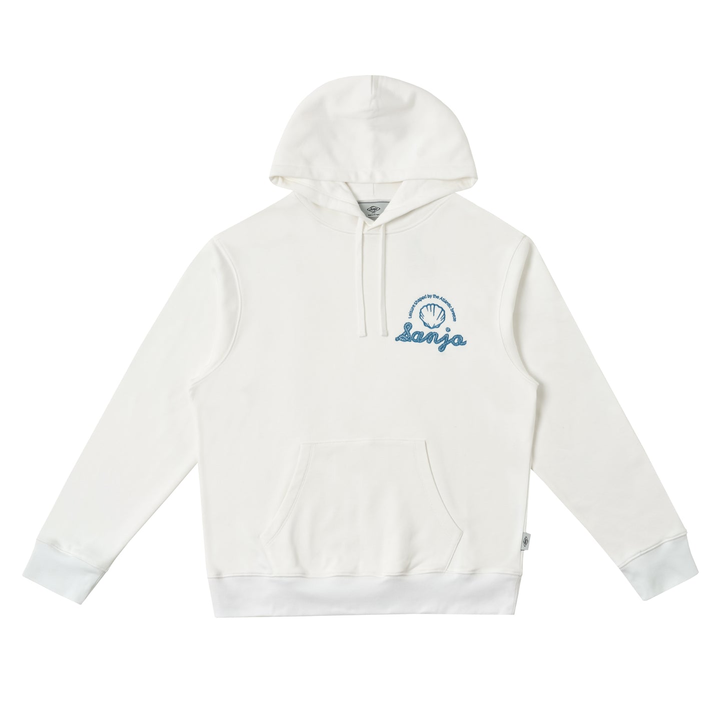 Sudadera Sanjo Atlantic // Blanca