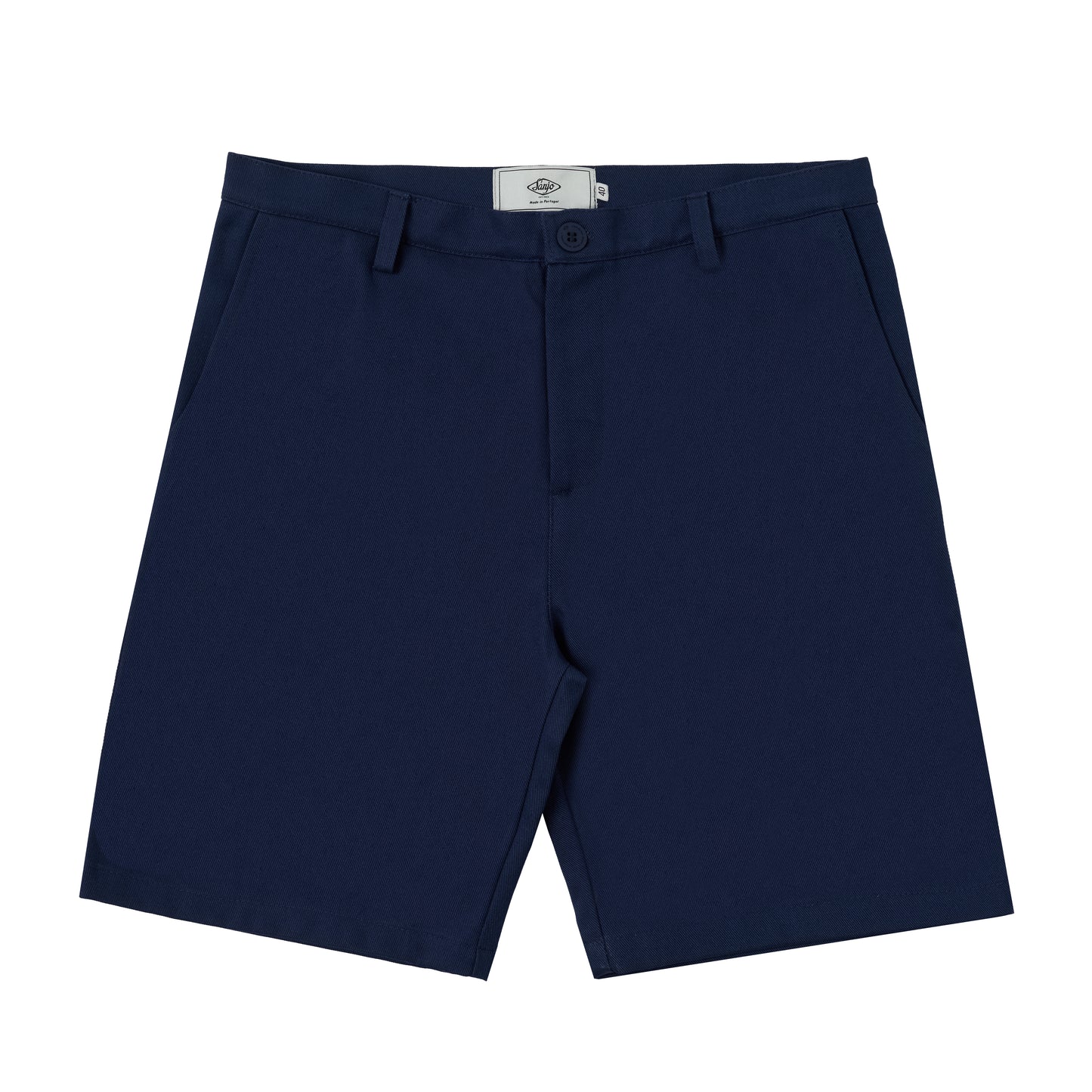 Sanjo Canvas Boxy Shorts // Navy