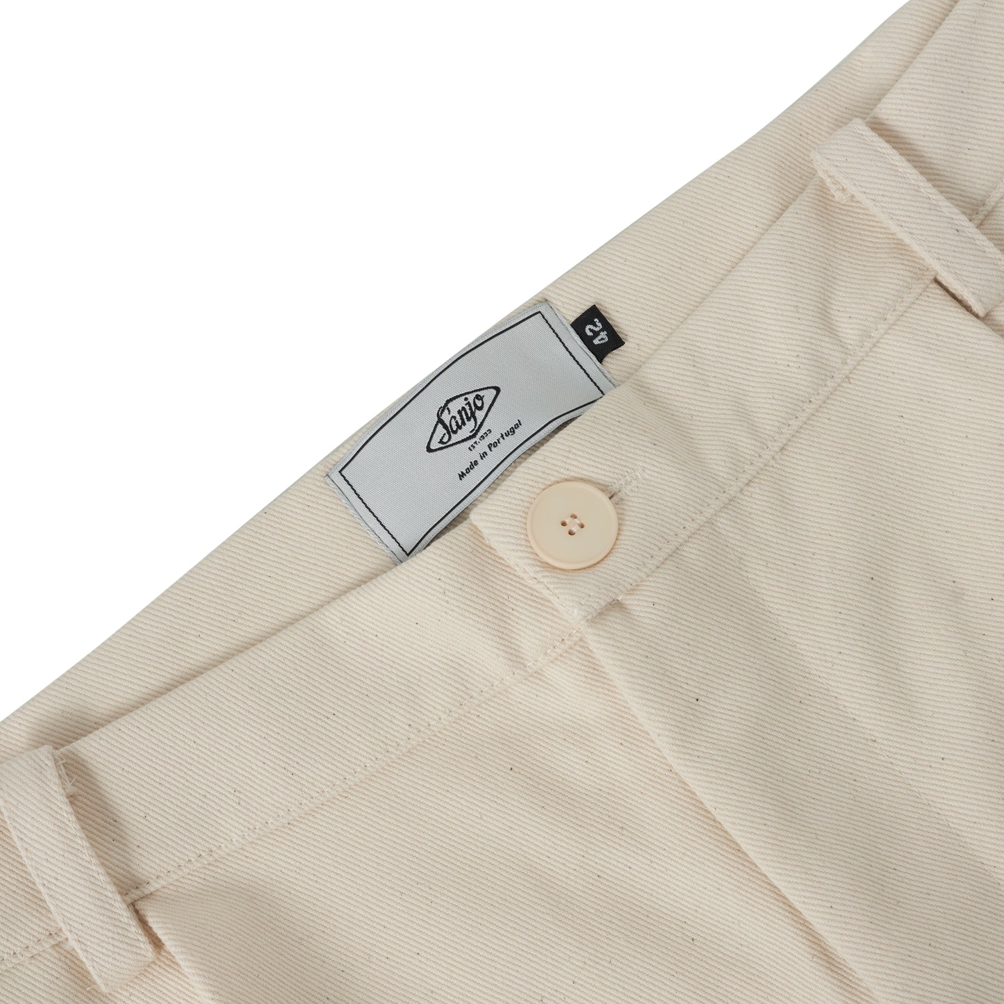 Sanjo Workwear Trousers // Ecru