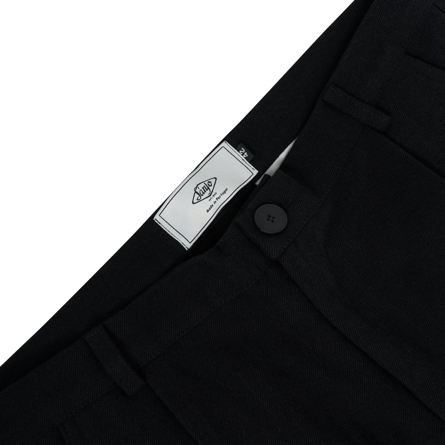 Sanjo Workwear Trousers // Black