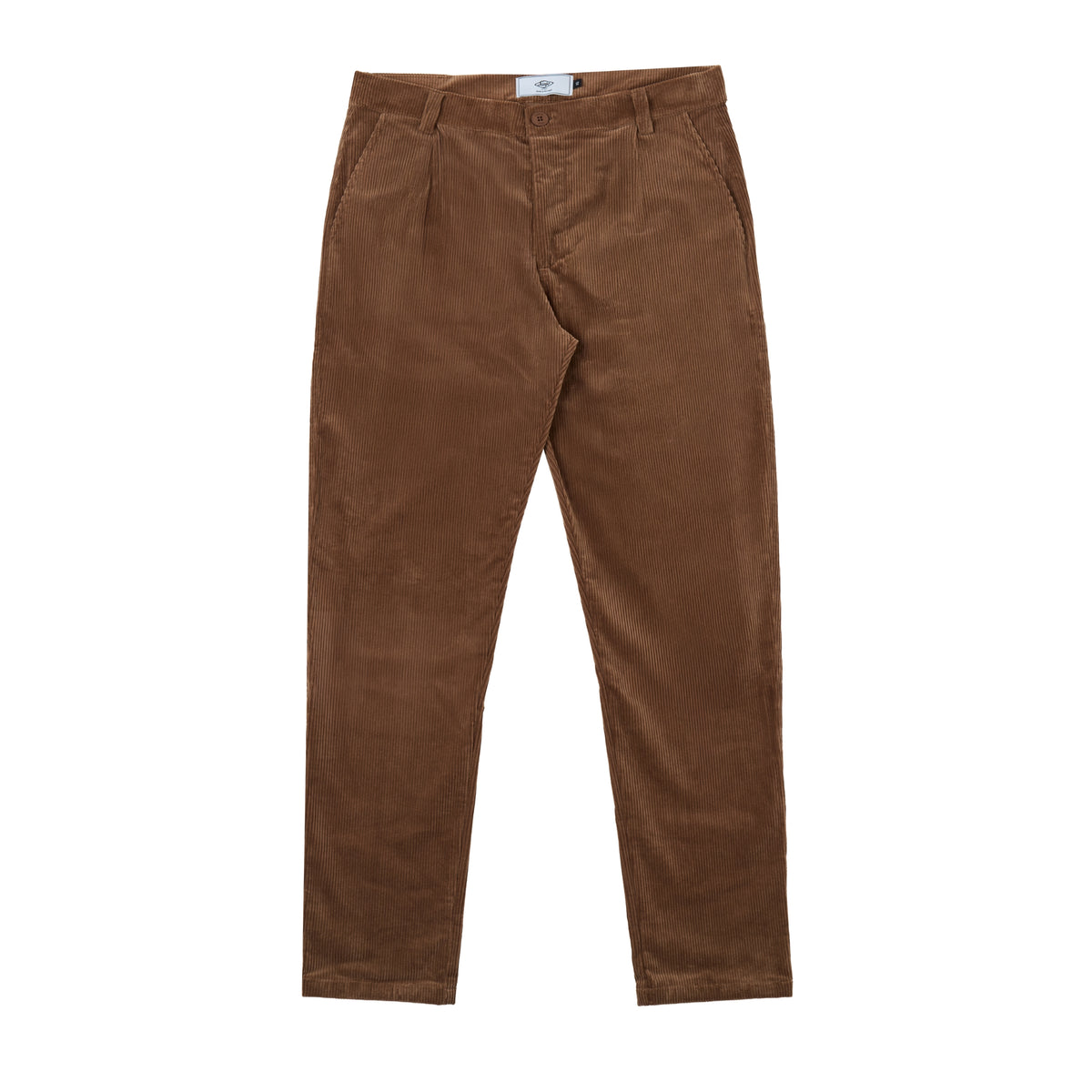 Pantalones de pana relajados Sanjo // Marrón