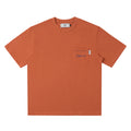 Sanjo Old Money Pocket T-shirt // Ziegelrot
