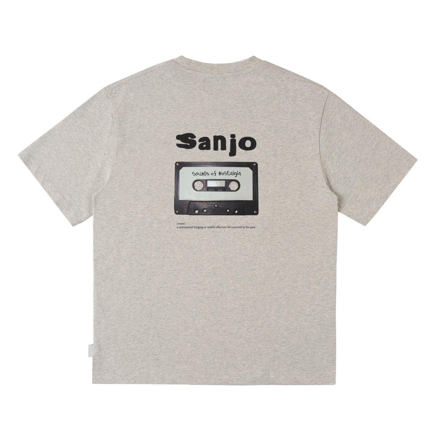 Sanjo Retro Sound T-Shirt // Gray