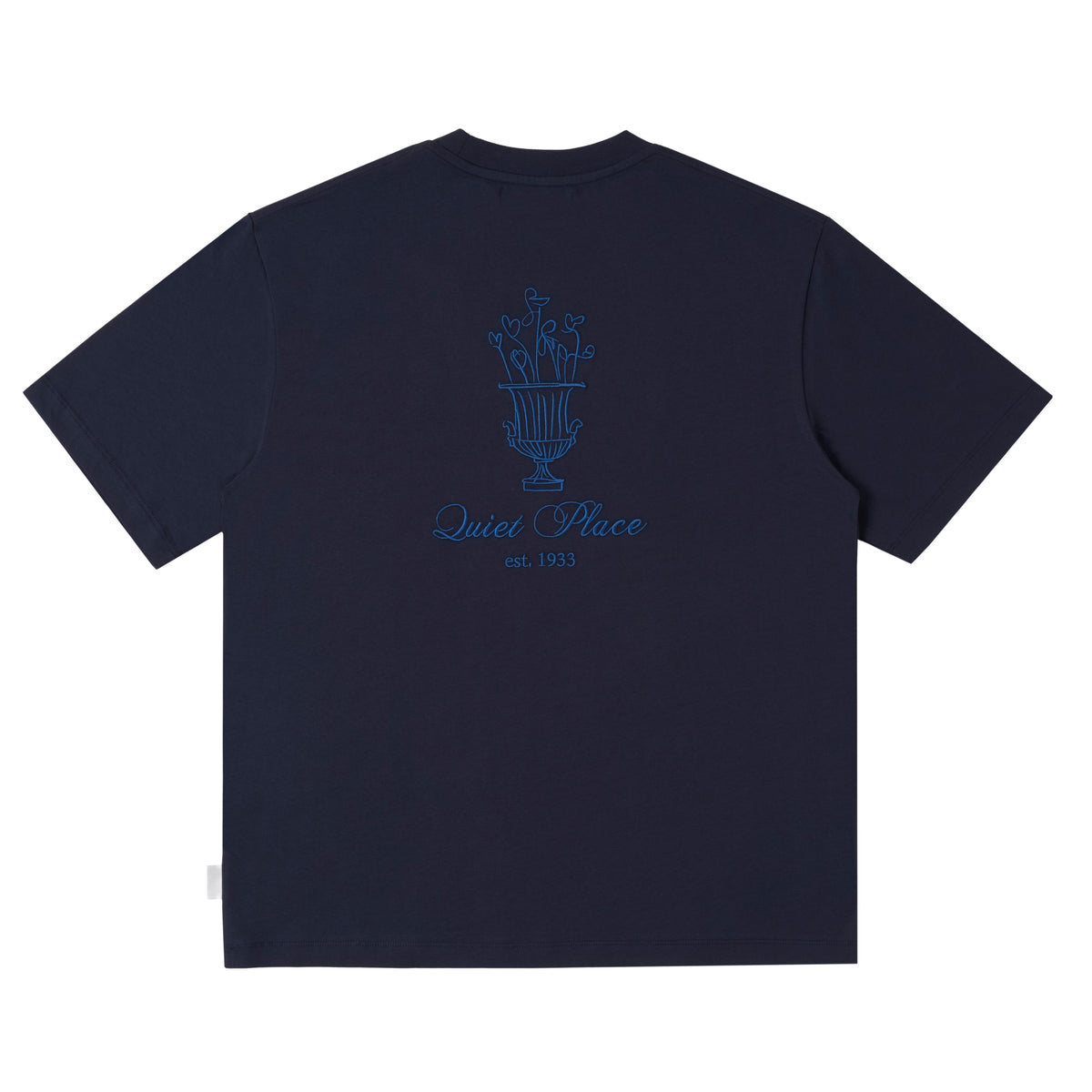Camiseta Sanjo Quiet Place // Azul marino