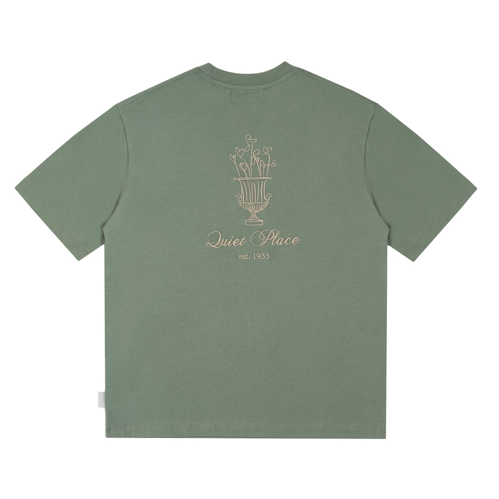 Camiseta Sanjo Quiet Place // Caqui