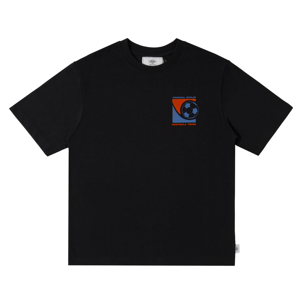 Camiseta de fútbol Sanjo // Negra