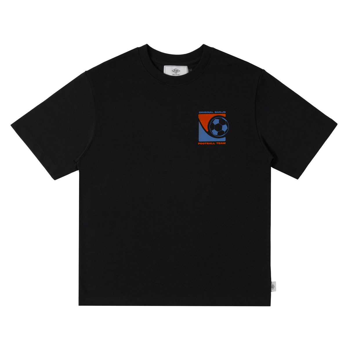 Camiseta de fútbol Sanjo // Negra