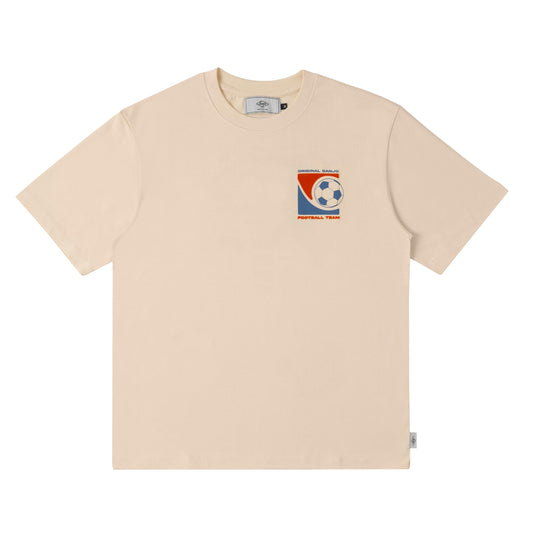 Sanjo Football T-shirt // Ecru