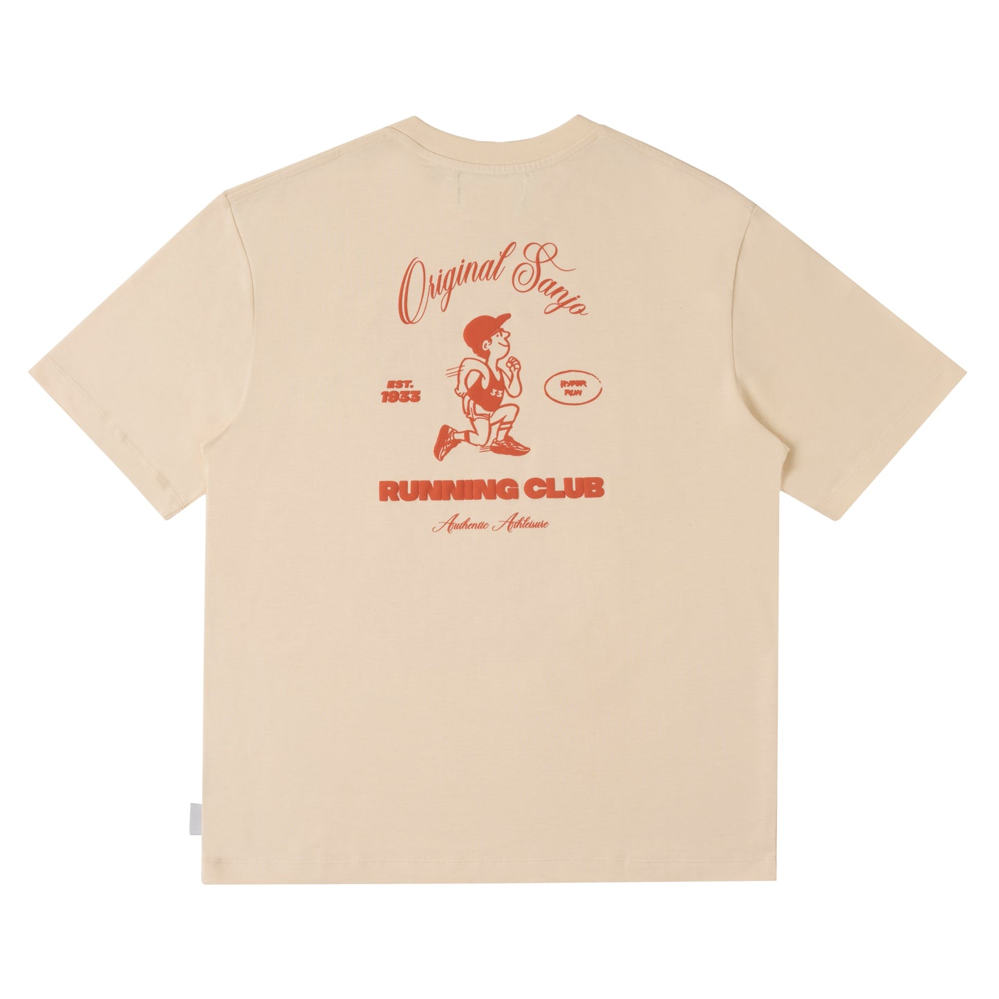 Sanjo Running Club T-shirt // Ecru
