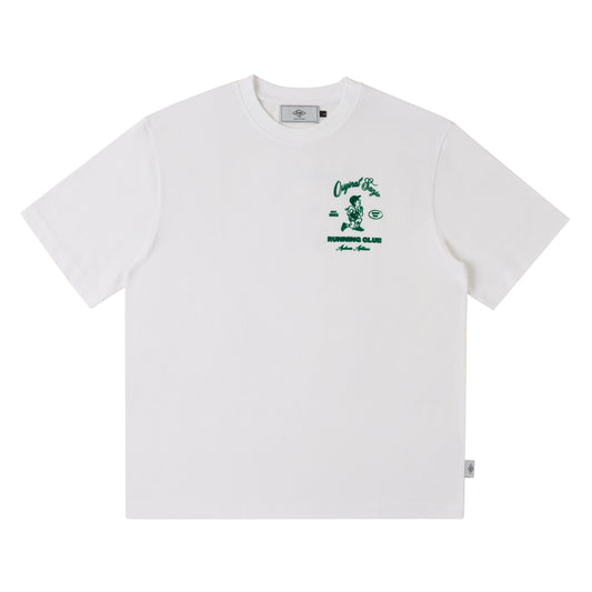 Sanjo Running Club T-shirt // White