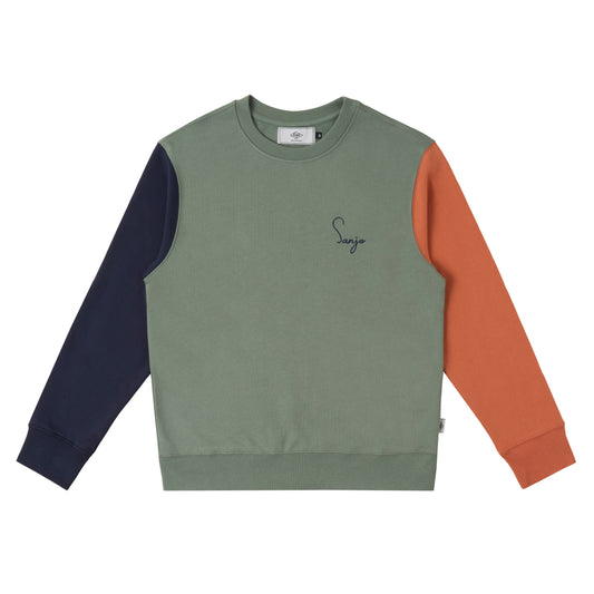 Sanjo 1954 Logo Sweat // Kaki