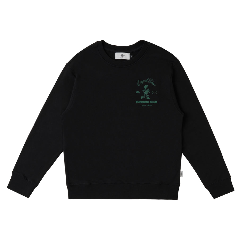 Sanjo Running Club Sweat // Schwarz