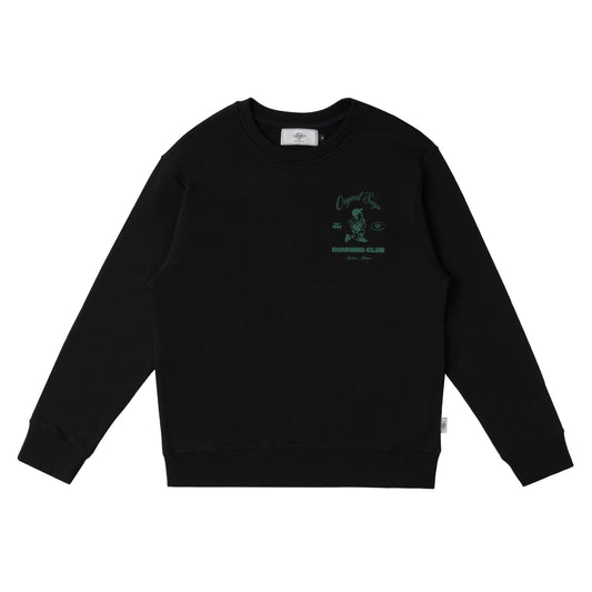 Sanjo Running Club Sweat // Black