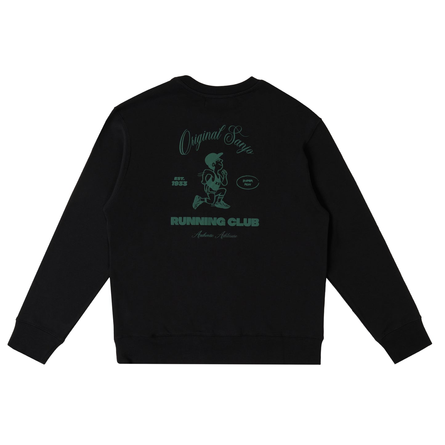 Sanjo Running Club Sweat // Black