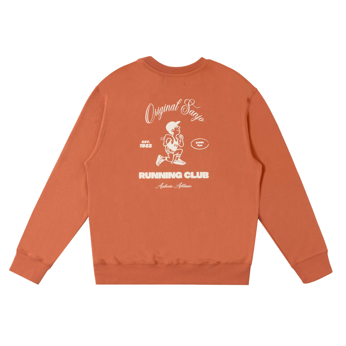 Sanjo Running Club Sweat // Ziegelrot